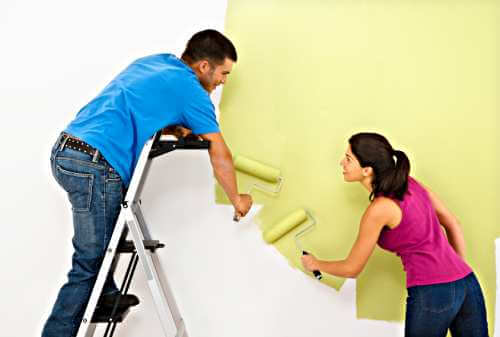 Dịch vụ sửa nhà và Mẹo lăn sơn nhà chuẩn đẹp tại Hà Nội