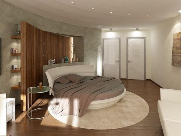 Phòng ngủ hợp phong thủy với tông màu trung tính, giường ngủ và các đồ vật trong phòng ngủ nên có cùng tông màu.